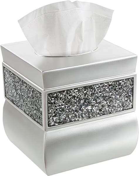 metal tissue box cover uk|decorative tissue box holders.